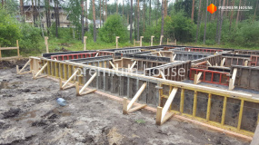 Фундамент. Кузьмолово - 1