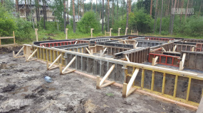 Фундамент. Кузьмолово - 1