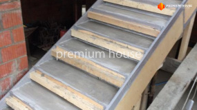 Монолитная ж\б лестница. Пос. им. Морозова - 9