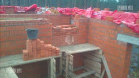 Кладка стен 2-го этажа - 4