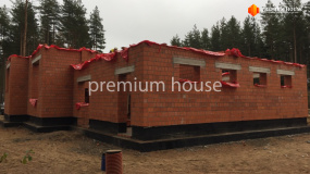 Кладка стен из кирпича 1 этажа - 16