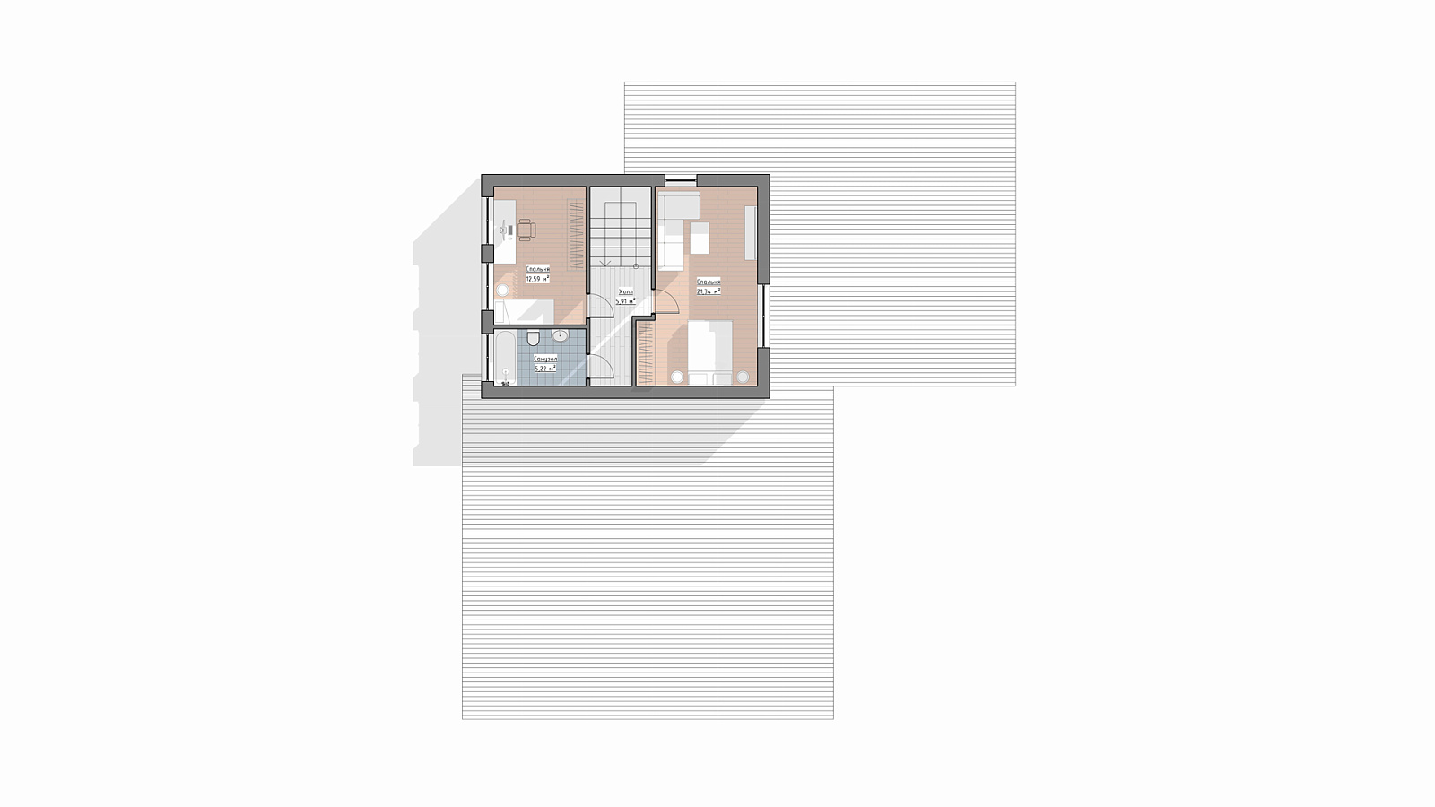 Планировка 2 этаж