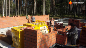 Кирпичная кладка охта-парк - 17