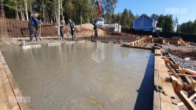 Заливка фундамента - 2