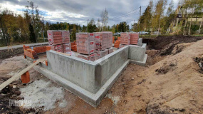 Кладка первый этаж - 2