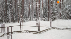 Стены и колонны 1-го этажа. Репино Парк - 1