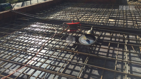 Армирование монолитной плиты перекрытия на отметке 3200 - 6