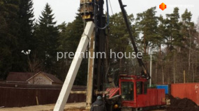 Свайное поле. Забивка свай. - 3