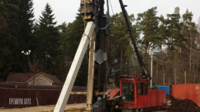 Свайное поле. Забивка свай. - 3