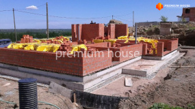 Стены 1ого этажа, Ропша 2 - 12