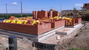 Стены 1ого этажа, Ропша 2 - 12