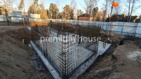 Армирование стен цокольного этажа - 1