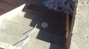 Монолитная лестница. А-ля Райт - 8