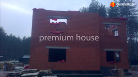 Кладка стен 2-го этажа - 10