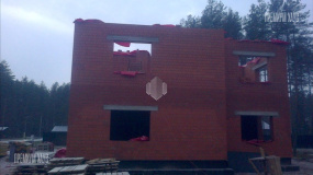 Кладка стен 2-го этажа - 10