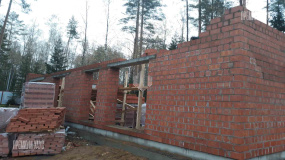 Стены первого этажа - 3