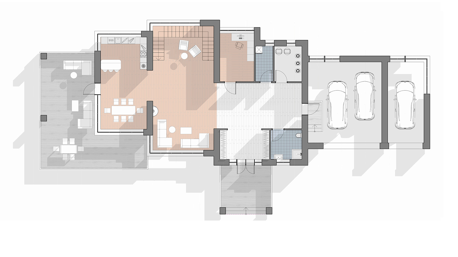 Планировка 1 этаж