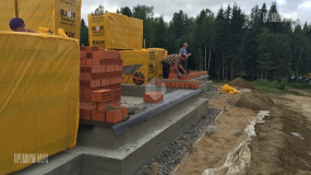 Стены 1ого этажа, Киссолово - 8