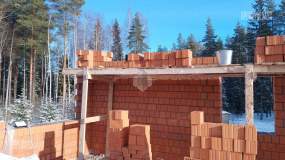 Возведение несущих стен - 5