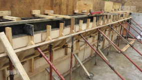 Армирование и заливка стен бассейна - 1