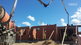 Стены 1ого этажа, Ропша 2 - 10