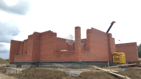 Стены 1ого этажа, Киссолово - 7