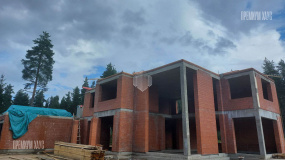 Возведение несущих стен - 1