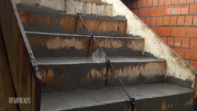 Монолитная лестница. А-ля Райт - 5