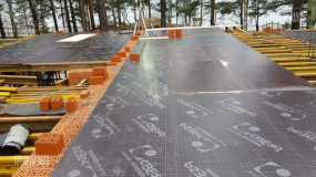 Плита перекрытия 1-го этажа. Акватория - 6