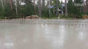 Фундаментная плита с ростверком - 13