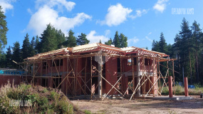 Возведение несущих стен - 4