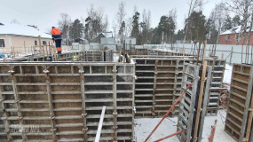 Армирование стен цокольного этажа - 5