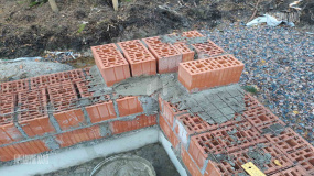 Стены первого этажа - 9