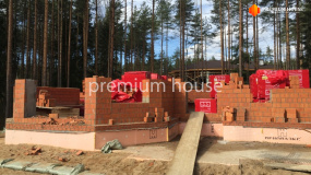 Кирпичные стены 1ого этажа, Энколово 12 - 6