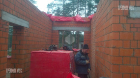 Кладка стен 2-го этажа - 3