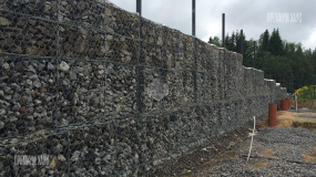 Подпорная стенка, Габионы, Киссолово - 11
