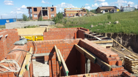 Стены 1ого этажа, Ропша 2 - 7