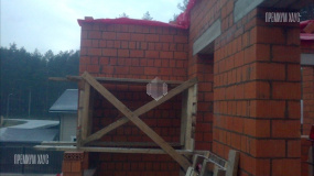 Кладка стен 2-го этажа - 19