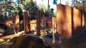 Возведение стен из кирпича Rauf - 2