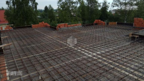 Перекрытие второго этажа. Пос. им. Морозова - 1