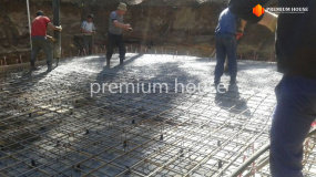 Устройство гидроизоляции и армирование плиты цокольного этажа - 5