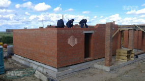 Стены 1ого этажа, Ропша 2 - 18