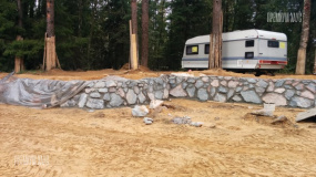 Подпорная стенка, Кингесеп - 2