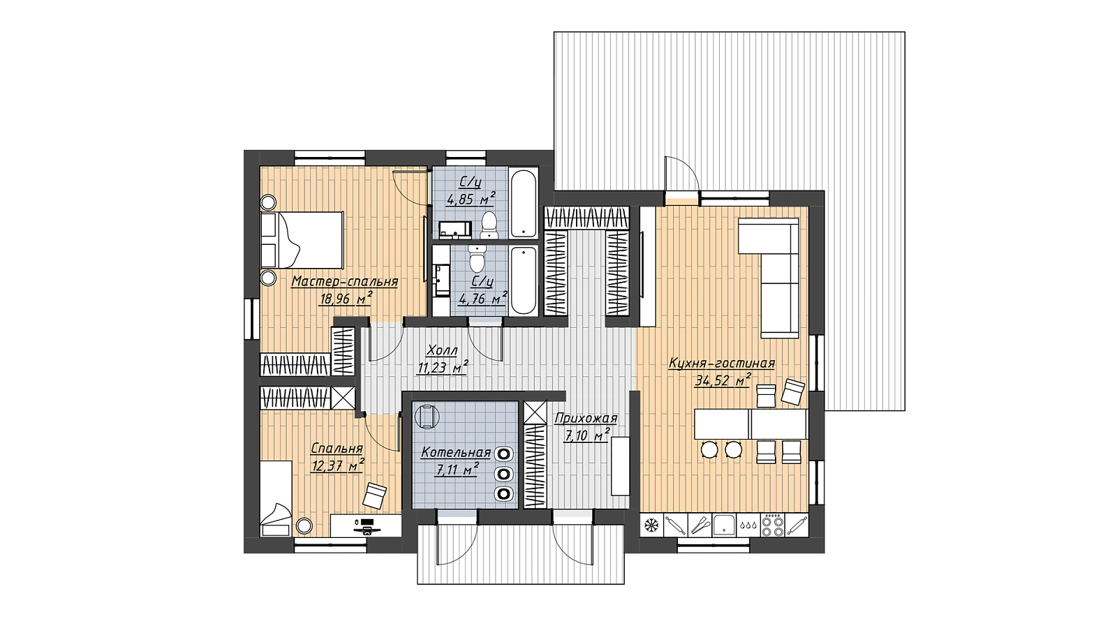 Планировка 5 вариант